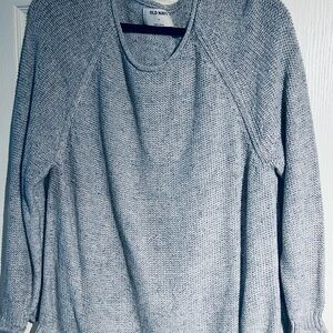 Old Navy Women's Lightweight Crewneck Sweater - Light Blue